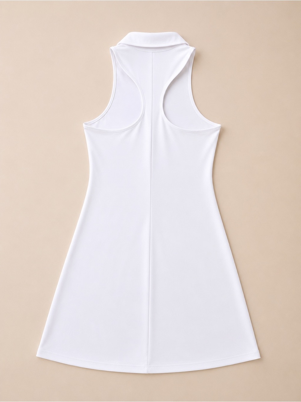 Alo Yoga White Charmed Tennis Dress Size M Sleeveless Athleisure Golf Pickleball - Picture 2 of 5